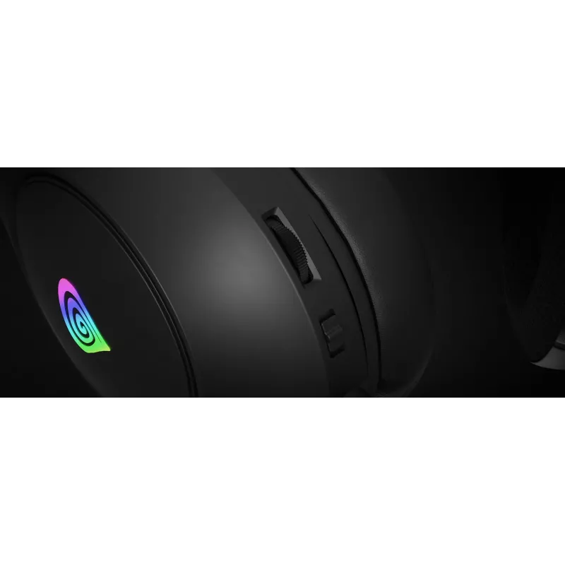 GENESIS NEON 213, bedraad, gesprekken / muziek, 20 – 20000 Hz, 302 g, headset, zwart