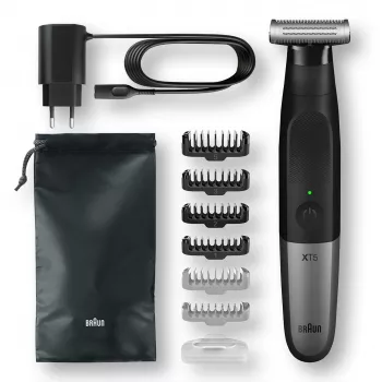 Braun Series X XT5200 foliescheerapparaat trimmer zwart, metallic