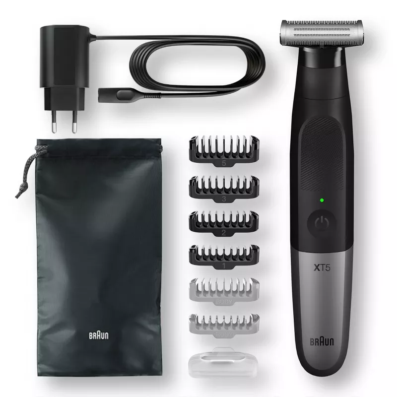 Braun Series X XT5200 foliescheerapparaat trimmer zwart, metallic