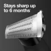 Braun Series X XT5200 foliescheerapparaat trimmer zwart, metallic