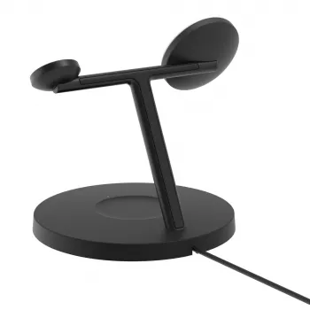 BELKIN draadloze oplaadstandaard - Boost Charge Pro - 3-in-1 met Qi2 15W - zwart