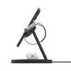 BELKIN draadloze oplaadstandaard - Boost Charge Pro - 3-in-1 met Qi2 15W - zwart