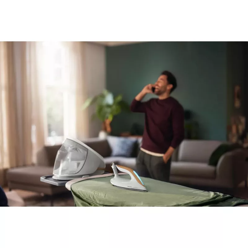 Philips 7000-serie PSG7040/10 stoomstrijkijzer 2100 W 1,8 L SteamGlide Elite-strijkzool goud, wit