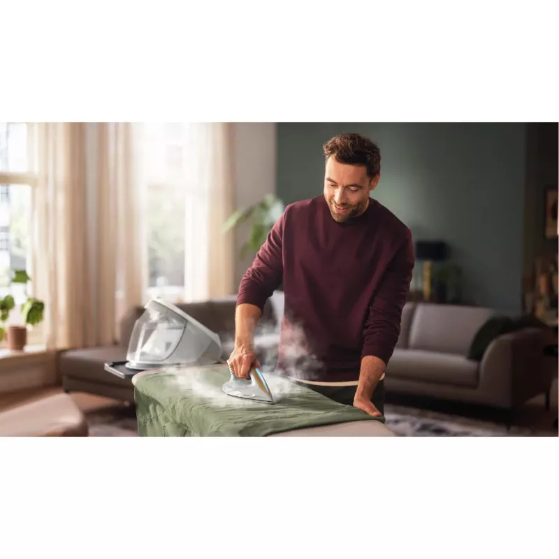 Philips 7000-serie PSG7040/10 stoomstrijkijzer 2100 W 1,8 L SteamGlide Elite-strijkzool goud, wit