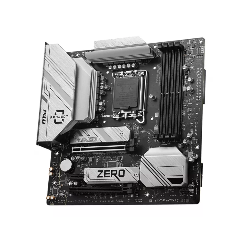 Moederbord MSI B760M Project Zero Intel B760 LGA 1700 micro ATX