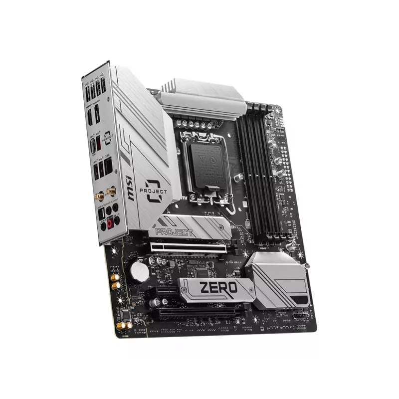 Moederbord MSI B760M Project Zero Intel B760 LGA 1700 micro ATX