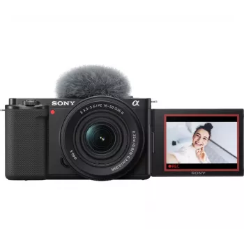 Sony ZV-E10 + E PZ 16-50mm F3.5-5.6 OSS II MILC 24,2 MP CMOS 6000 x 4000 pixel zwart