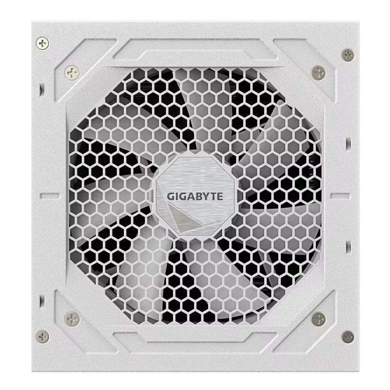 Voeding GIGABYTE UD1000GM PG5 V2 1000W ATX 3.1 volledig modulair 80 PLUS Gold wit