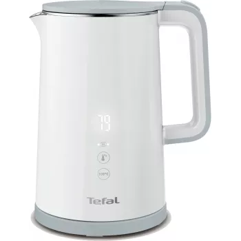 Elektrische waterkoker Tefal KO6931, 1,5 L, 1800 W, wit, 5 temperatuurinstellingen, warmhoudfunctie 30 min.