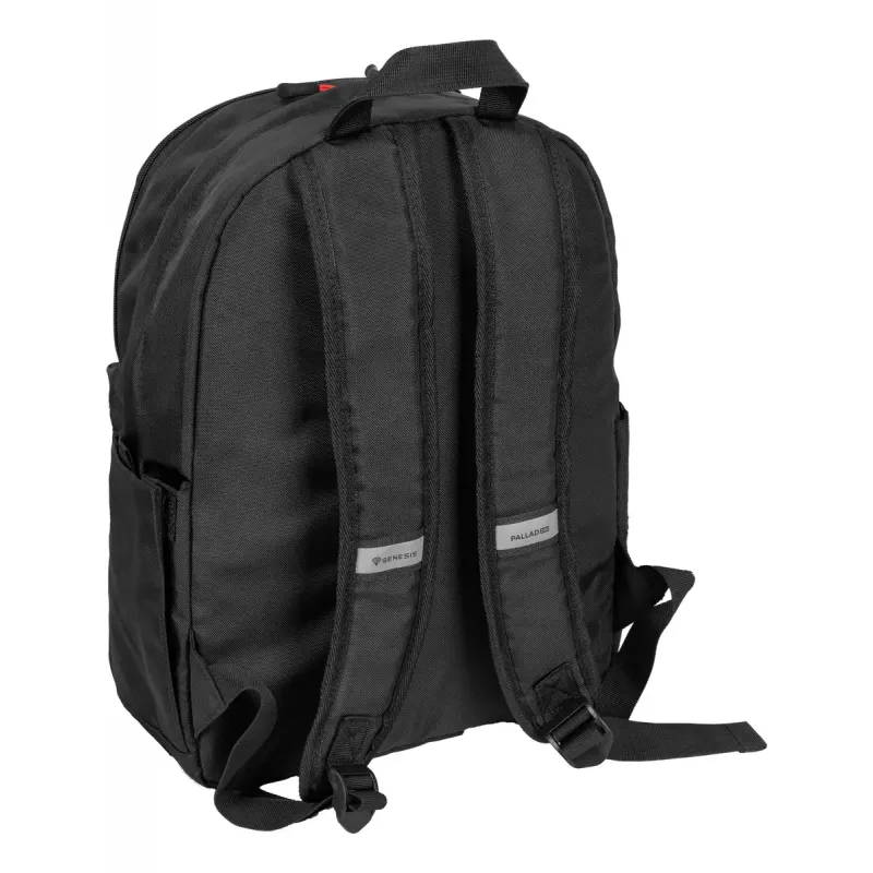 Gaming-rugzak Genesis GENESIS Palladium 200 — zwart, polyester, 140×280×400 mm