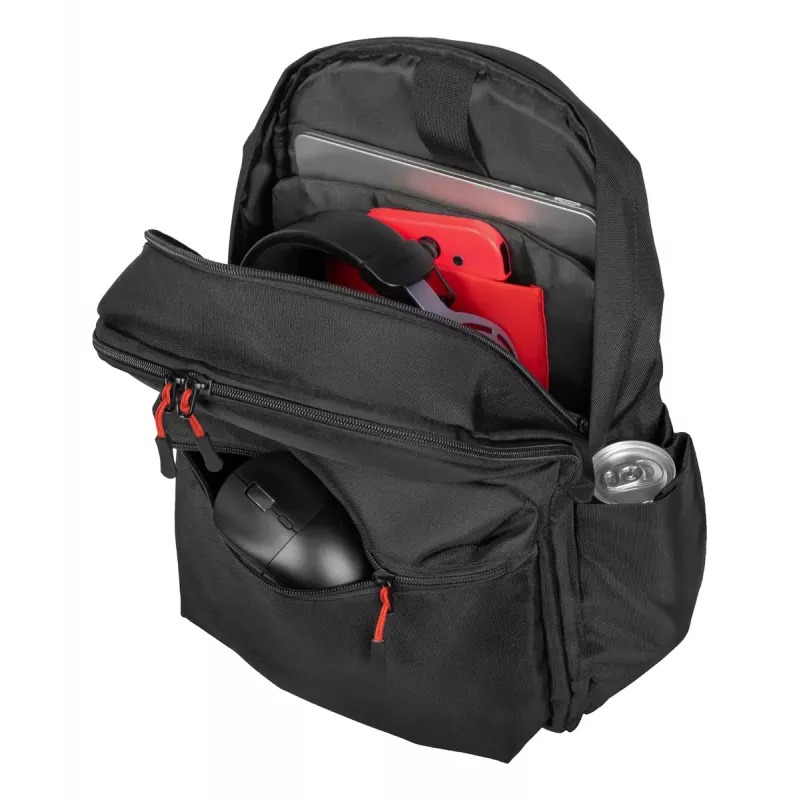 Gaming-rugzak Genesis GENESIS Palladium 200 — zwart, polyester, 140×280×400 mm