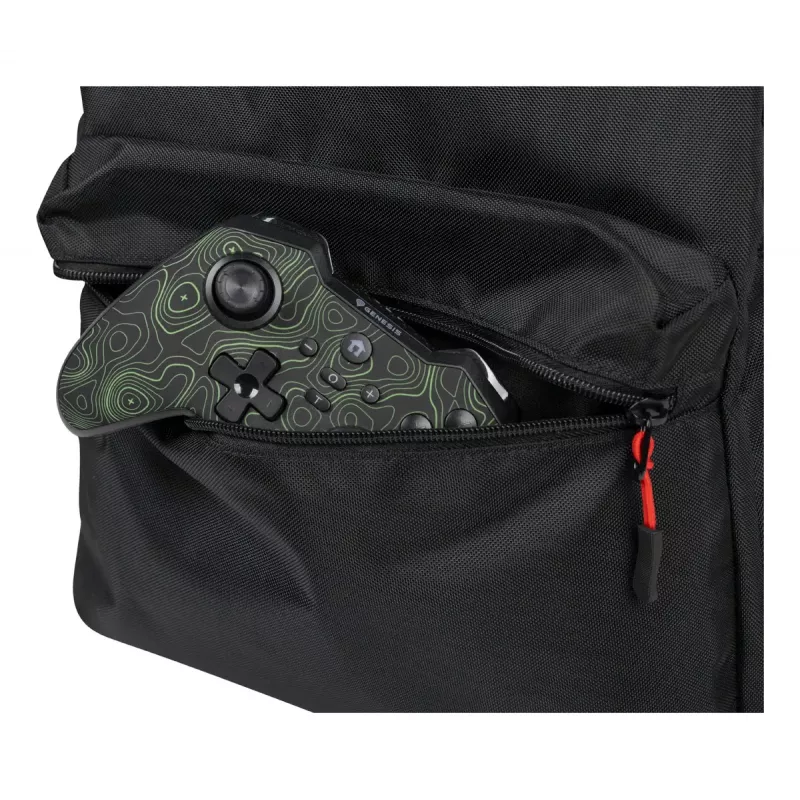 Gaming-rugzak Genesis GENESIS Palladium 200 — zwart, polyester, 140×280×400 mm