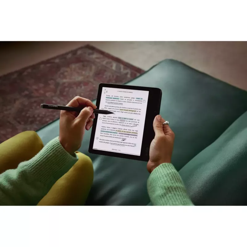 E-bookreader Kobo Libra Colour 7 inch E Ink Kaleido, 32 GB, Wi-Fi, Bluetooth, waterdicht, wit