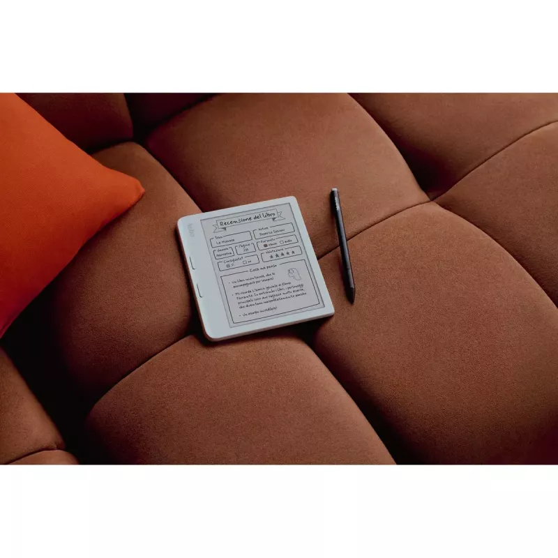 E-bookreader Kobo Libra Colour 7 inch E Ink Kaleido, 32 GB, Wi-Fi, Bluetooth, waterdicht, wit