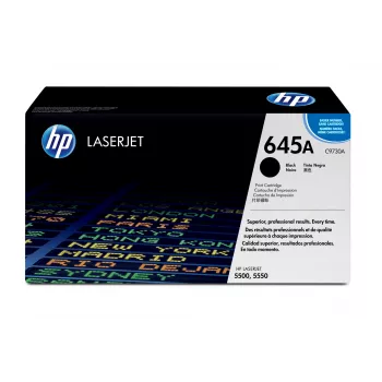 HP 645A C9730A tonerpatroon zwart 10000 pagina's