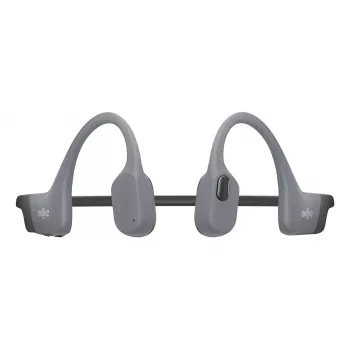 Headset Shokz OpenSwim Pro — draadloze open-ear bone-conduction headset, IP68 waterdicht, Bluetooth 5.4, 32 GB, 9 uur afspelen, grijs