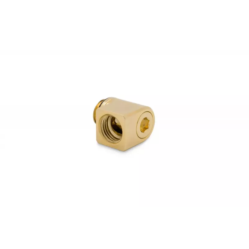 Fitting EK Water Blocks Messing Goud 20,8 mm hoogte 1,65 cm diameter
