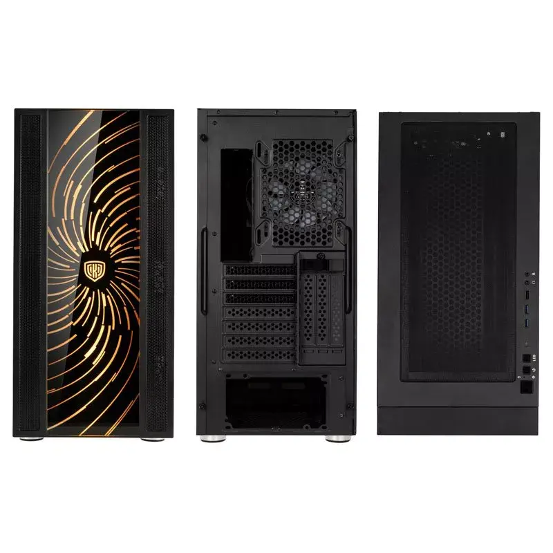 PC-behuizing Kolink Unity Adapt Midi Tower zwart