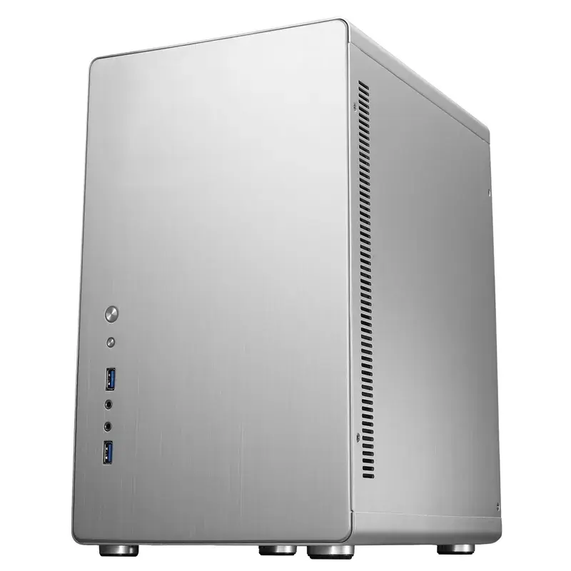 PC-behuizing Jonsbo RM2 Zilver ATX ITX micro ATX 120mm ventilator