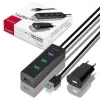 Axagon HUE-S2BP 4x USB 3.0 LAADHUB met 1,2 m kabel incl. voeding