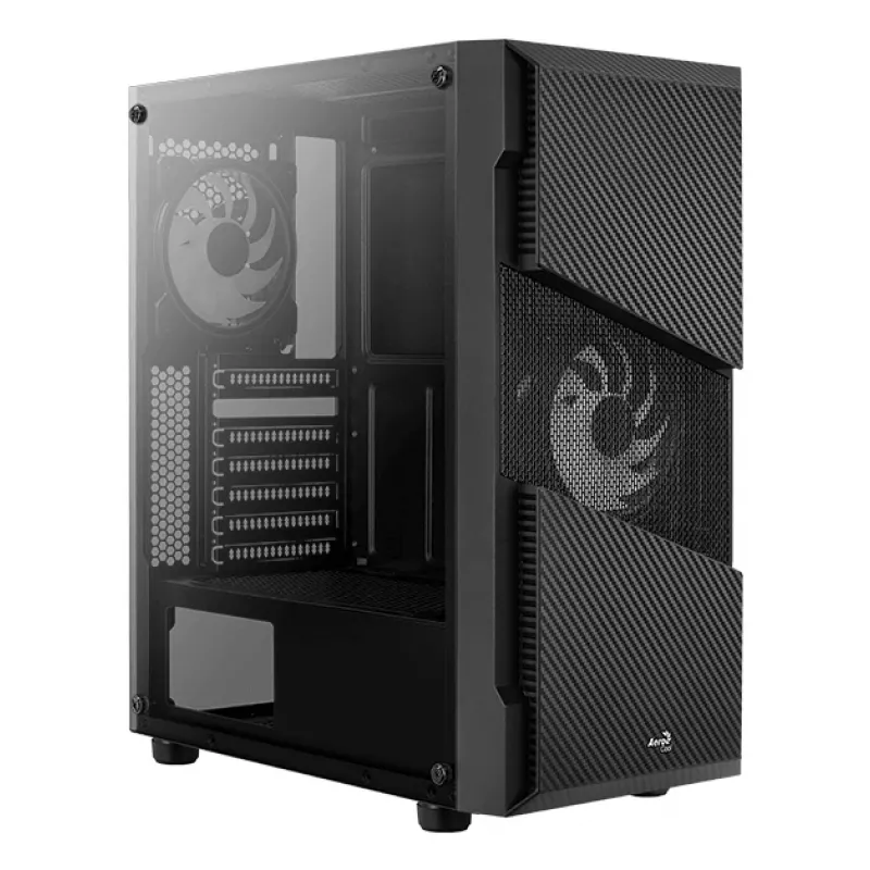 Aerocool Menace Saturn RGB midi tower zwart