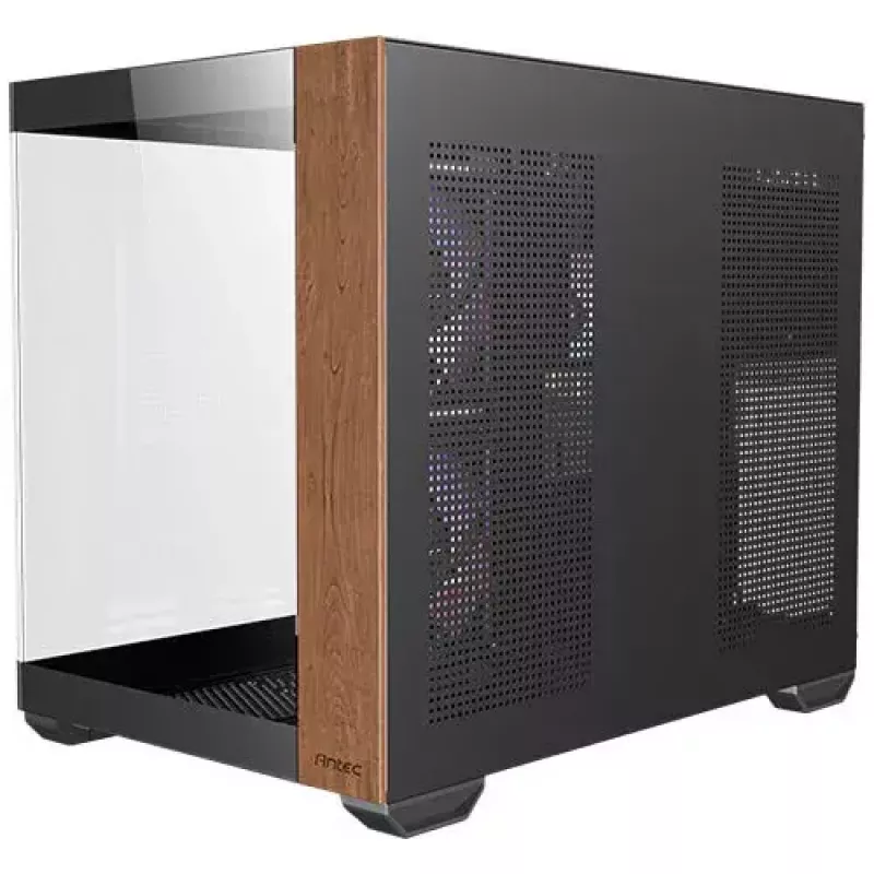 Pc-behuizing Antec CX600M midi tower zwart, hout