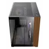 Pc-behuizing Antec CX600M midi tower zwart, hout