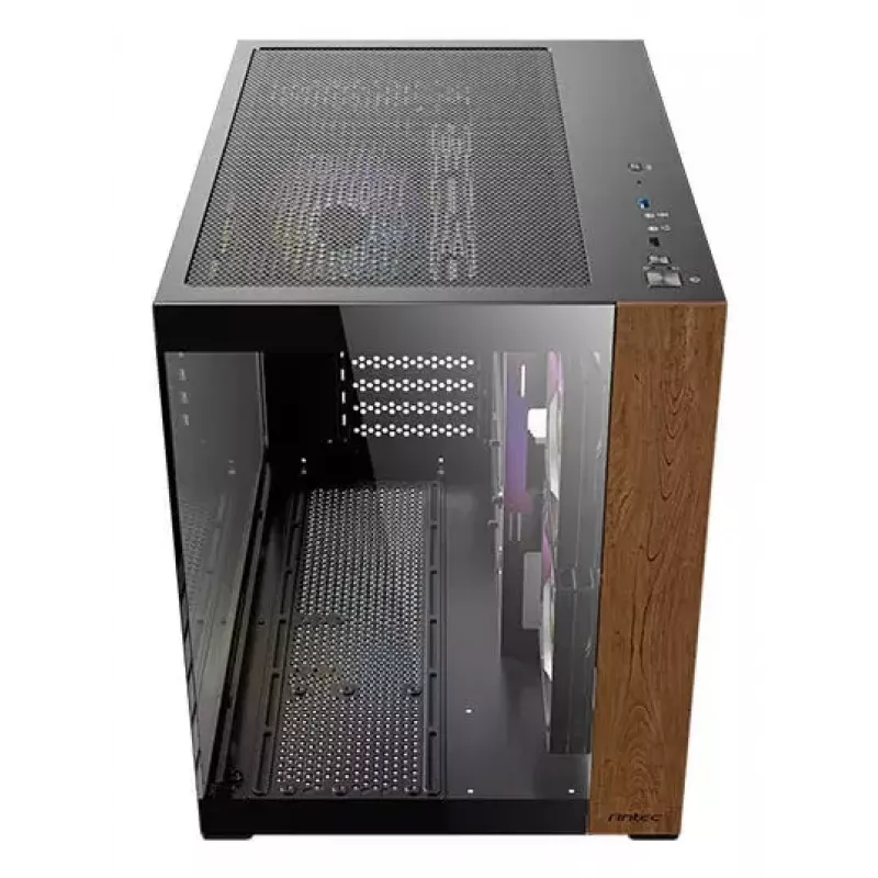 Pc-behuizing Antec CX600M midi tower zwart, hout