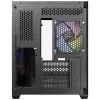 Pc-behuizing Antec CX600M midi tower zwart, hout