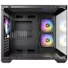 Pc-behuizing Antec CX600M midi tower zwart, hout