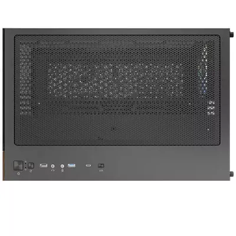 Pc-behuizing Antec CX600M midi tower zwart, hout