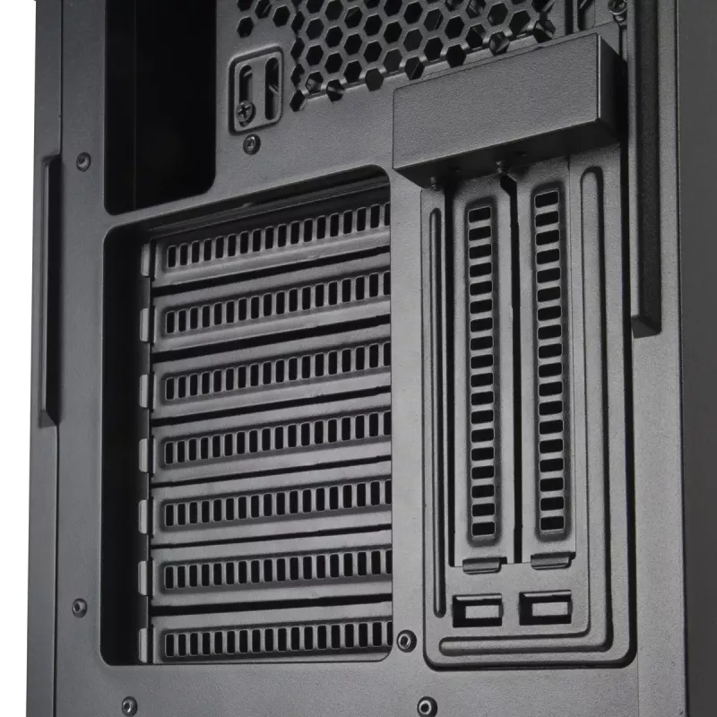 PC-behuizing Silverstone SETA D1 midi tower zwart