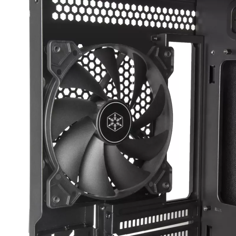PC-behuizing Silverstone SETA D1 midi tower zwart