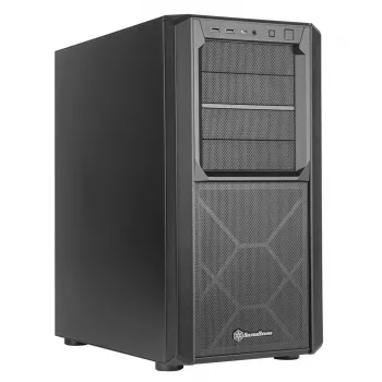 PC-behuizing Silverstone SETA D1 midi tower zwart