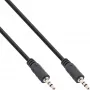 InLine audiokabel 3,5 mm stereo stekker/stekker 5 m, 3,5 mm, stekker, 3,5 mm, stekker, 5 m, zwart