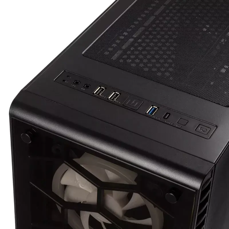 PC-behuizing Kolink Observatory midi tower zwart