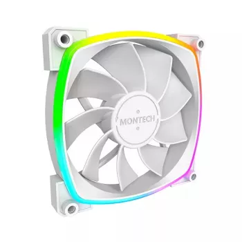 Ventilator Montech RX120 PWM 12 cm 800-1600 RPM 27 dB wit