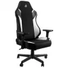 Nitro Concepts X1000 NC-X1000-BW gamestoel, beklede zitting, zwart/wit (Radiant White)