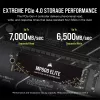 Corsair MP600 Elite CSSD-F1000GBMP600ENH SSD, 1 TB, M.2 2280, PCIe 4.0 x4 NVMe, 3D TLC, 256-bits AES-codering
