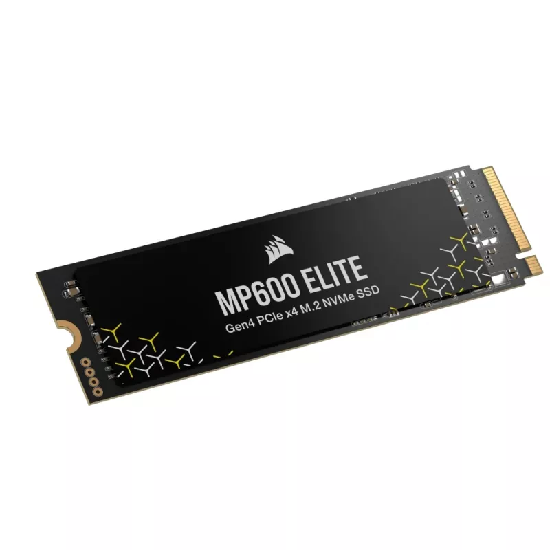 Corsair MP600 Elite CSSD-F1000GBMP600ENH SSD, 1 TB, M.2 2280, PCIe 4.0 x4 NVMe, 3D TLC, 256-bits AES-codering