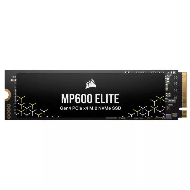Corsair MP600 Elite CSSD-F1000GBMP600ENH SSD, 1 TB, M.2 2280, PCIe 4.0 x4 NVMe, 3D TLC, 256-bits AES-codering