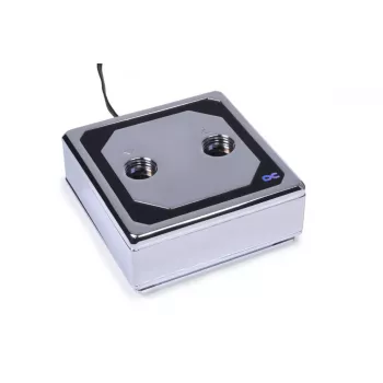 Waterblok Alphacool 13083 messing koper chroom 70mm