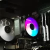 Koellichaam Jonsbo CR-1200E 9,2 cm 2000 RPM zwart
