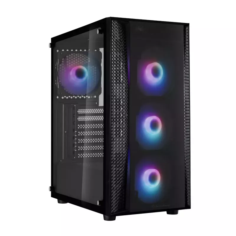 PC-behuizing Silverstone FARA B1 PRO tower zwart