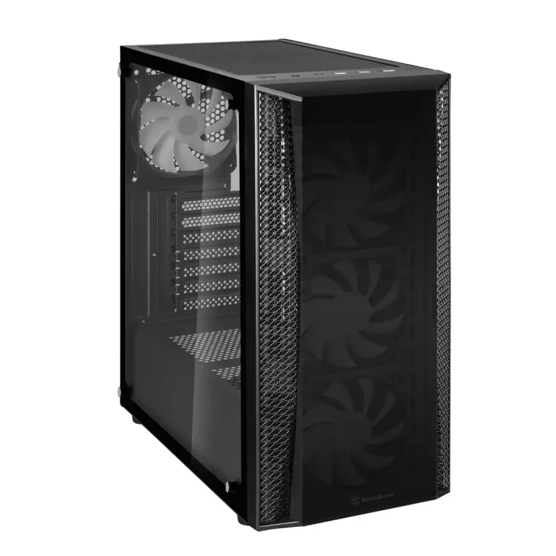 PC-behuizing Silverstone FARA B1 PRO tower zwart