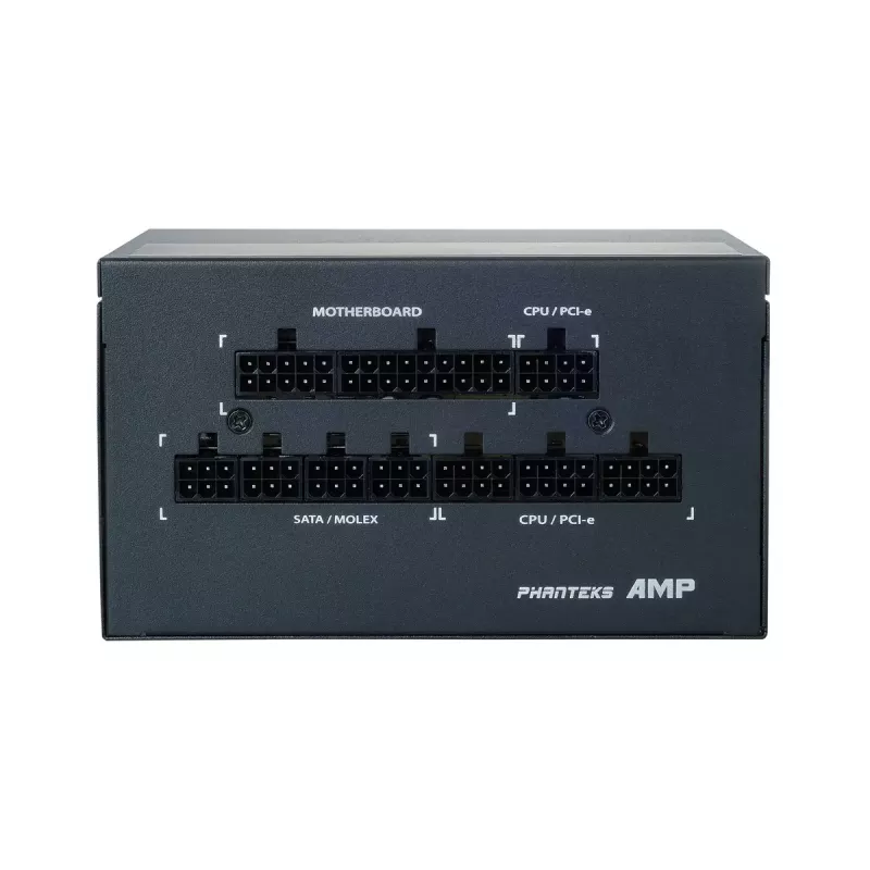 Phanteks AMP GH 850W voeding, 80 PLUS Gold, ATX 3.1, PCIe 5.1, zwart