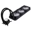 SilverStone Permafrost PF360-ARGB V2 SST-PF360-ARGB-V2 360 mm AiO-waterkoeler voor CPU, ARGB, incl. RGB-controller, zwart