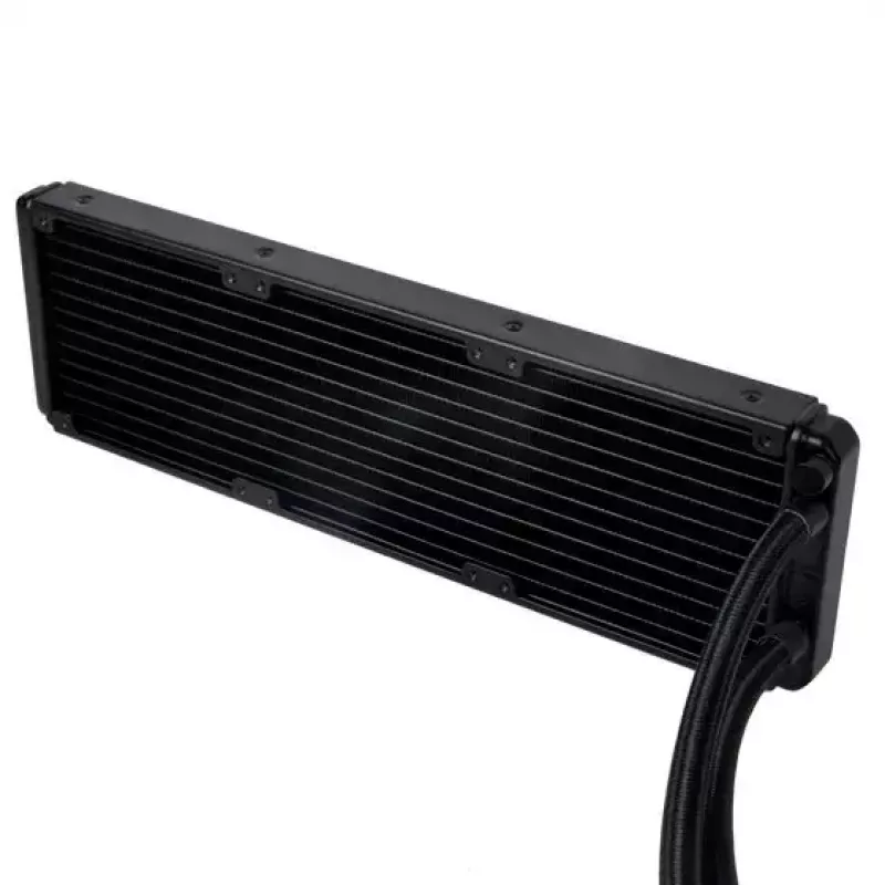 SilverStone Permafrost PF360-ARGB V2 SST-PF360-ARGB-V2 360 mm AiO-waterkoeler voor CPU, ARGB, incl. RGB-controller, zwart