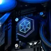 SilverStone Permafrost PF360-ARGB V2 SST-PF360-ARGB-V2 360 mm AiO-waterkoeler voor CPU, ARGB, incl. RGB-controller, zwart