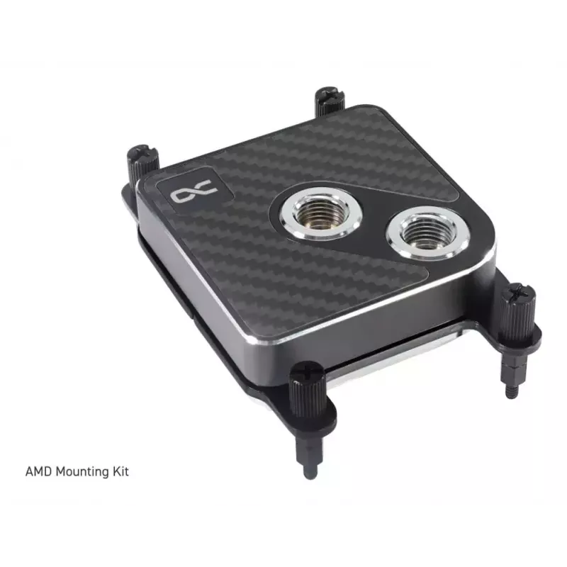 Alphacool Core 1 CPU-waterblok, Carbon